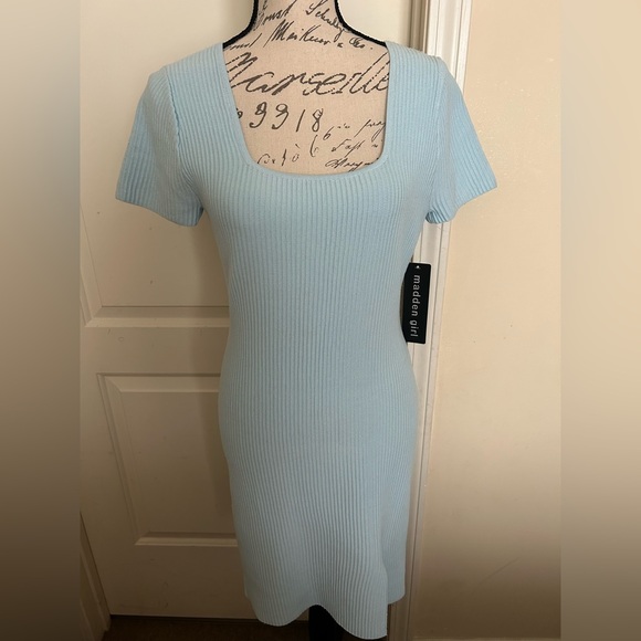 Madden Girl Light Blue Dress - Picture 3 of 4